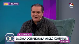 Algo Contigo - Caso Lola Chomnalez: Habla Marcelo Acquistapace tras la detención del sospechoso