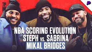 Mikal Bridges Gets Real On NBA Scoring Boom, Steph vs. Sabrina Shootout, Crazy NBA Diet & More