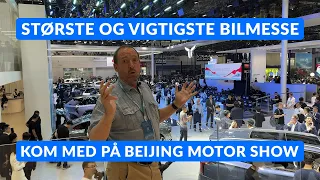 Kinesiske biler i hobetal - kom med på Beijing Motor Show 2024