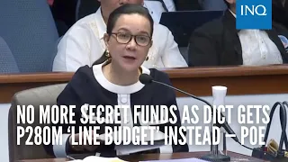 No more secret funds as DICT gets P280M ‘line budget’ instead — Poe