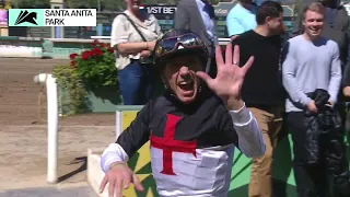 Nothing Like You wins the Santa Anita Oaks on Saturday, April 6 at Santa Anita Park