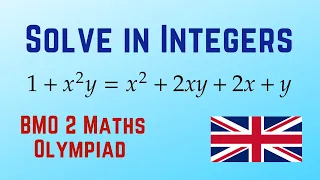 Number Theory From BMO Round 2 | Diophantine Equation | Math Olympiad Training