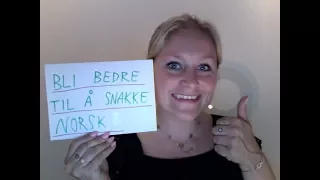 Video 153 Bli bedre til å snakke norsk :)