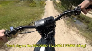 Track day on the TALARIA STING R! - Laps on the 450!