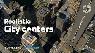 Realistic City Centers | Inspirational Builds | Cities: Skylines II