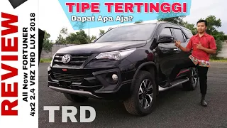 Explorasi New FORTUNER TRD Grade Tertinggi Toyota Indonesia