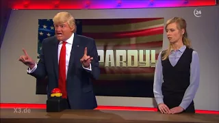 DONALD TRUMP!! Sein erstes Interview in  Deutschland mit Christian Ehring (März 2017 bei Extra3)