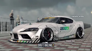 Nomad GT ( Toyota Supra MK5 ) • OFF-WHITE LIVERY • Customization • CarX Drift Racing 2