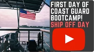 FIRST DAY OF COAST GUARD BOOTCAMP VLOG 021