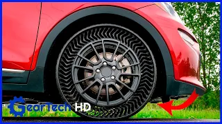 Amazing car inventions that are at another level ➤  Michelin airless tires