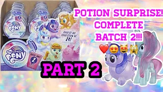 Unboxing Opening Review MLP My Little Pony Potion Surprise Complete Batch 2 (24) Variant A B PART 2