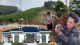 Great joy, the sow gave birth and the new house also began to be built