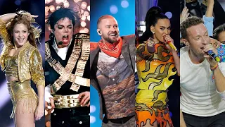 TOP 10 MOST VIEWED SUPER BOWL HALFTIME SHOWS ON YOUTUBE