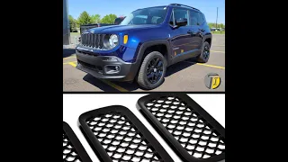 Trim Illusion® 2015 - 2019 Jeep Renegade gloss black transition