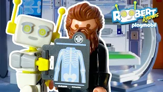 Was passiert eigentlich in einem Krankenhaus? | ROBert erklärt | PLAYMOBIL Kinderfilm