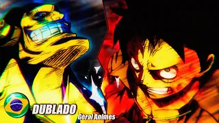 Colisão dos Haki do Rei ! Luffy vs Bullet One piece Stampede  (Dublado) 🇧🇷 「4K 60FPS」