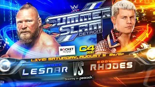 Brock Lesnar acepta luchar contra Cody Rhodes en SummerSlam 2023 - WWE Raw 17/07/2023 (En Español)