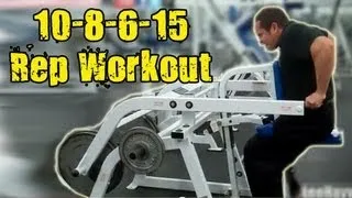 Vince Gironda's Training 10-8-6-15 Rep Workout