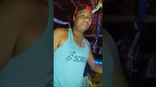 Festa Boa ontem aqui bar do campo de Santa Rita........