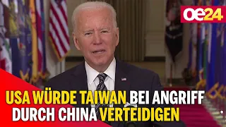 USA würde Taiwan bei Angriff durch China verteidigen