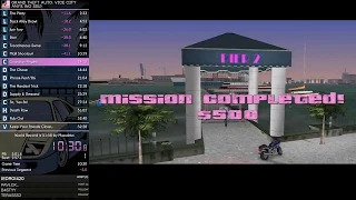 GTA Vice City Speedrun - Any% (No SSU) - 52:22