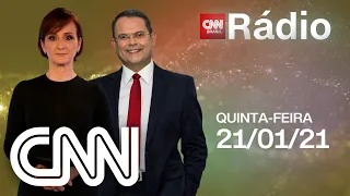 ESPAÇO CNN - 21/01/2021 | CNN RÁDIO