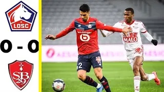 Lille vs Brest 0-0  Ligue 1 ● 14/02/2021 HD