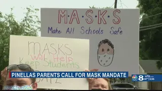 Parents demanding mask mandate in Pinellas County