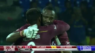 Andre Russell's star performance | Sri Lanka vs West Indies 2nd T20I | Match Highlights