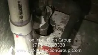 Houston Home Inspector gives Class showing Crack in Heat Exchanger