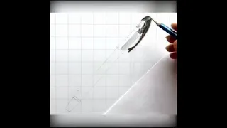 “How to draw 3D pen drawing”🖋️
