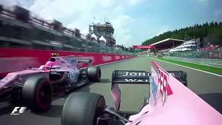 F1 Team Mates Onboard Crashes