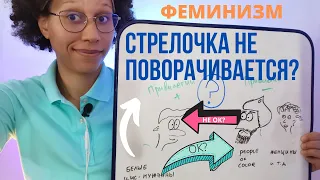 Феминизм: СТРЕЛОЧКА НЕ ПОВОРАЧИВАЕТСЯ? Cуществует ли обратное угнетение?