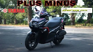 Kelebihan dan Kekurangan Yamaha All New Aerox 155 Connected 2021