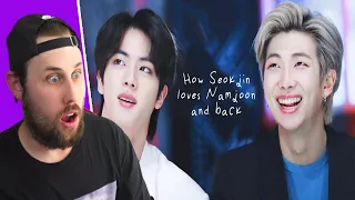 how seokjin loves namjoon and back Reaction!
