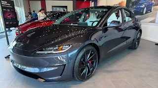 2024 Tesla Model 3 Performance | First look, walk around, and hands on!