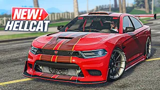 GTA 5 Online - NEW Bravado Buffalo STX CUSTOMIZATION! (Dodge Charger Hellcat)