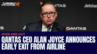 Qantas CEO Alan Joyce Announces Early Exit From Airline