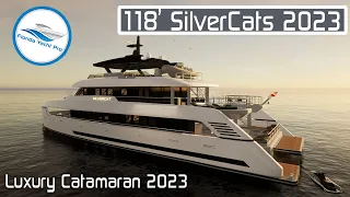 118' Silver Yachts NEW Luxury Catamaran 2023 Overview - Available For $15.6M