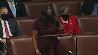 Rep. Cori Bush calls Trump ‘White Supremacist-in-Chief’ during first House speech