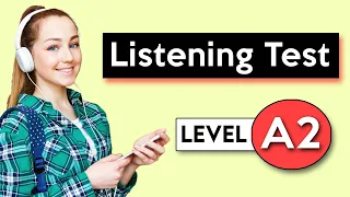 A2 Listening Test | English Listening Test