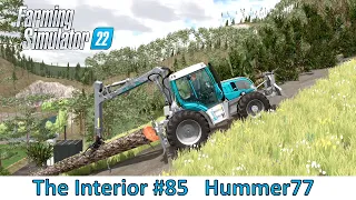 🌲Forestry 🌲"The Interior" #85 Working on Steep Slopes | Farming Simulator 22