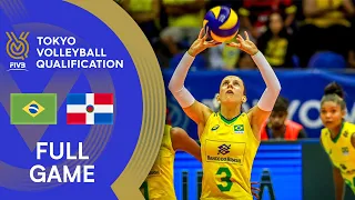 BRA🇧🇷 vs. DOM🇩🇴 - Women’s OQT 2019 - Full Match