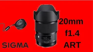 Firmware Update Sigma 20mm f1.4 ART | Sigma USB Dock  for Canon [4K]