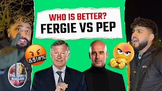 Pep Guardiola VS Alex Ferguson | Heated Debate between Man United, City and Arsenal Fans 🔥!