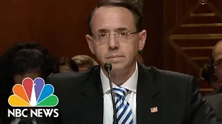 Deputy AG Rod Rosenstein: No ‘Good Cause’ Present Trump To Fire Robert Mueller | NBC News