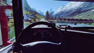POV Driving Scania R440 - Fv60 Stryn-Utvik