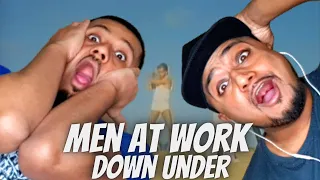 FIRST TIME HEARING Men At Work - Down Under (Video) REACTION