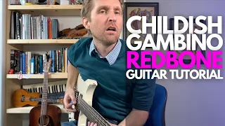 Redbone by Childish Gambino Guitar Tutorial - Guitar Lessons with Stuart!