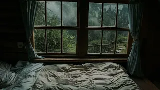 Rain on Window | SLEEP Instantly Within 3 Minute | Heavy Rain for Sleep, Study and Relaxation